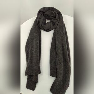 Quince Mongolian Cashmere Scarf Gray OS
